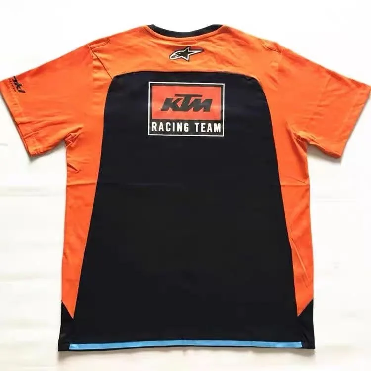 

New K-KTM motorcycle riding short-sleeved cotton racing T-shirt off-road motorcycle fan knight half-sleeve male