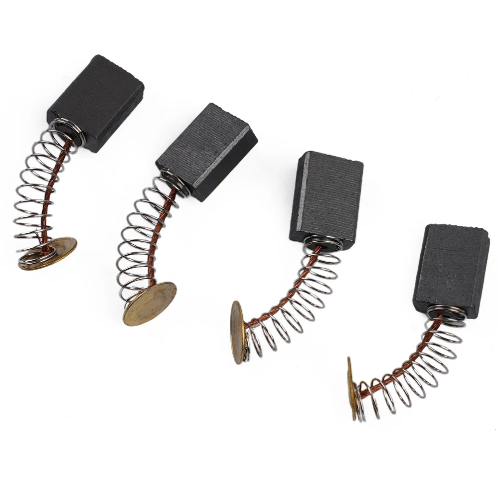 

4 шт., угольные щетки для двигателей 16x12,5x6,5 мм, электрическая ударная дрель, угольная щетка, режущие пилы, угловые шлифовальные машины, детали электроинструмента