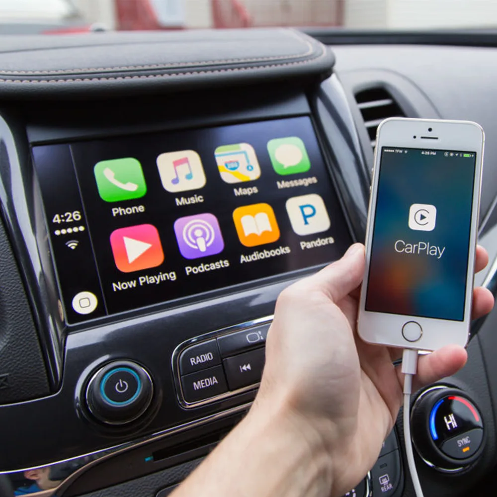 

Android Navigator Car Machine Uses Wired Connection To CarPlay External Module (white) USB Universal Wired Model