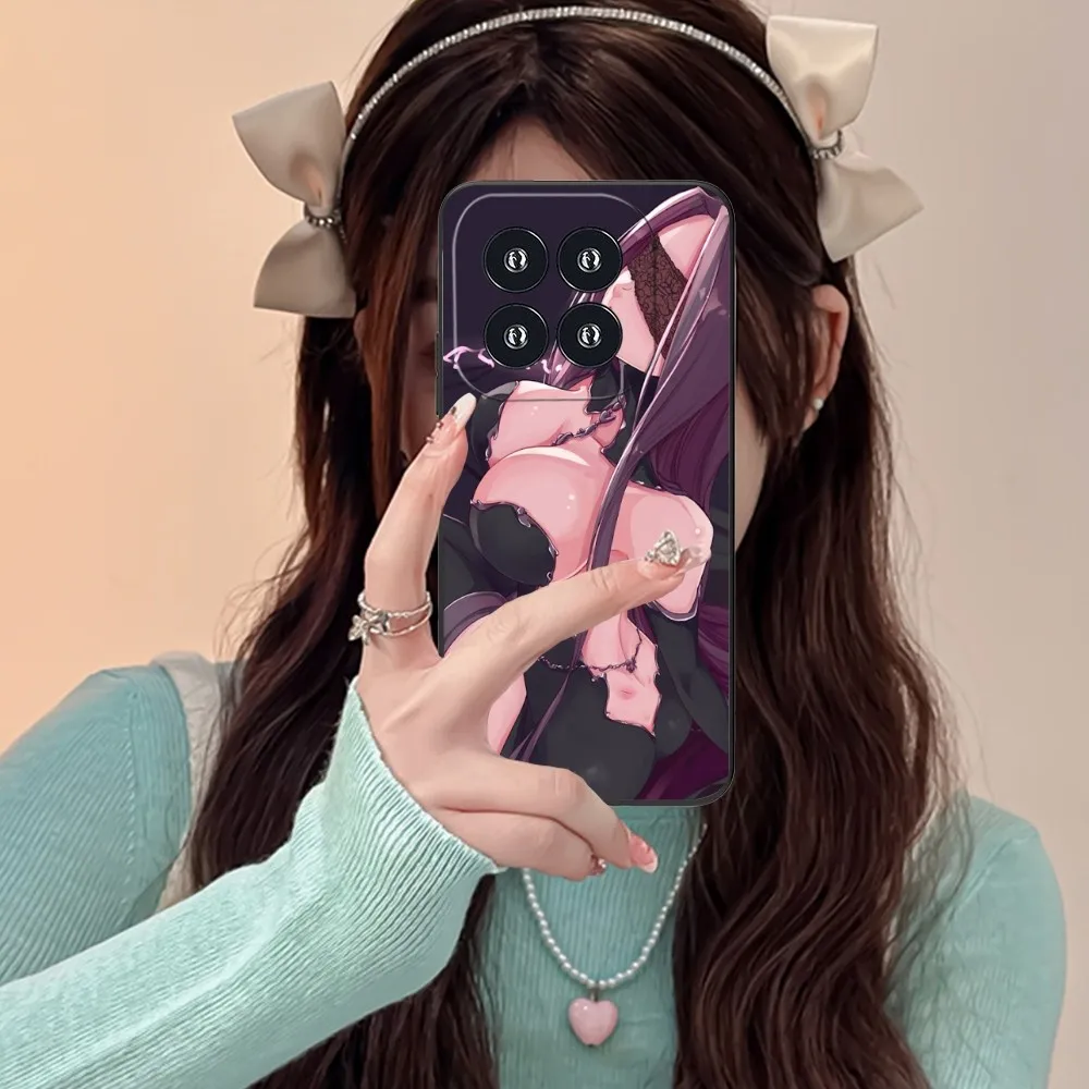 Чехол для мобильного телефона Fate Night Medusa Xiaomi 14 13 12 11 10 9 T Ultra Lite Pro S SE X 5G черный