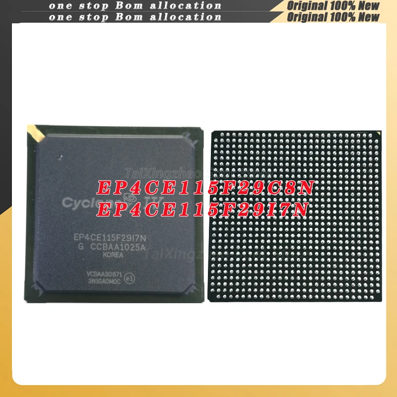 1 шт./лот EP4CE115F29I7N EP4CE115F29C8N BGA 100% Новый оригинальный