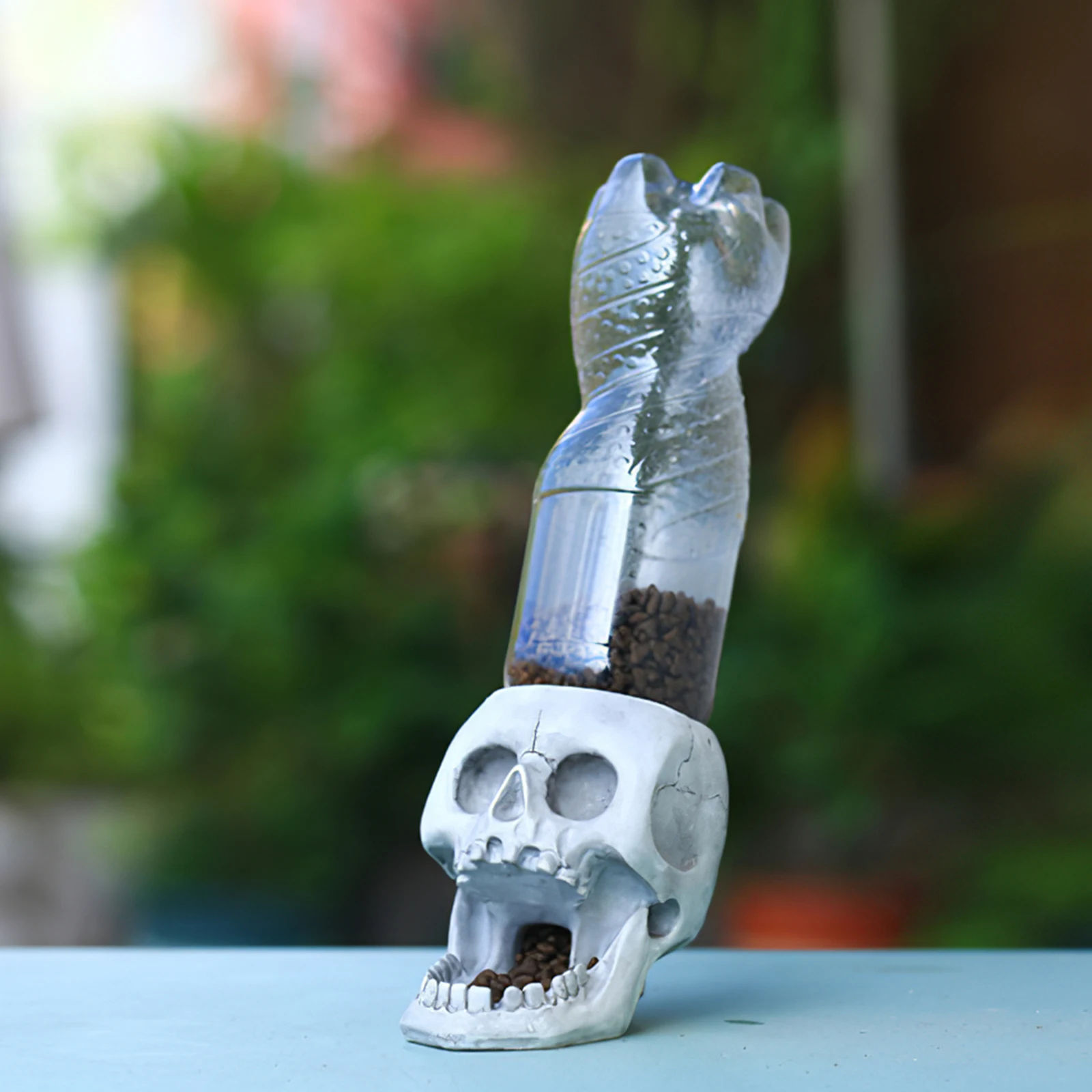3D кормушка для животных в виде черепа подвесная головы скелета из смолы