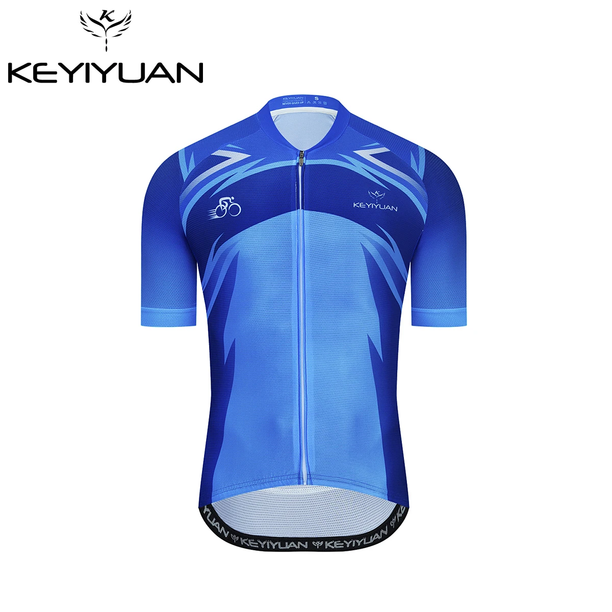 

KEYIYUAN Summer Cycling Jersry Breathable Comfortable Road Bike Wear Personalized Men Cycling Shirt Roupa Ciclista Masculino