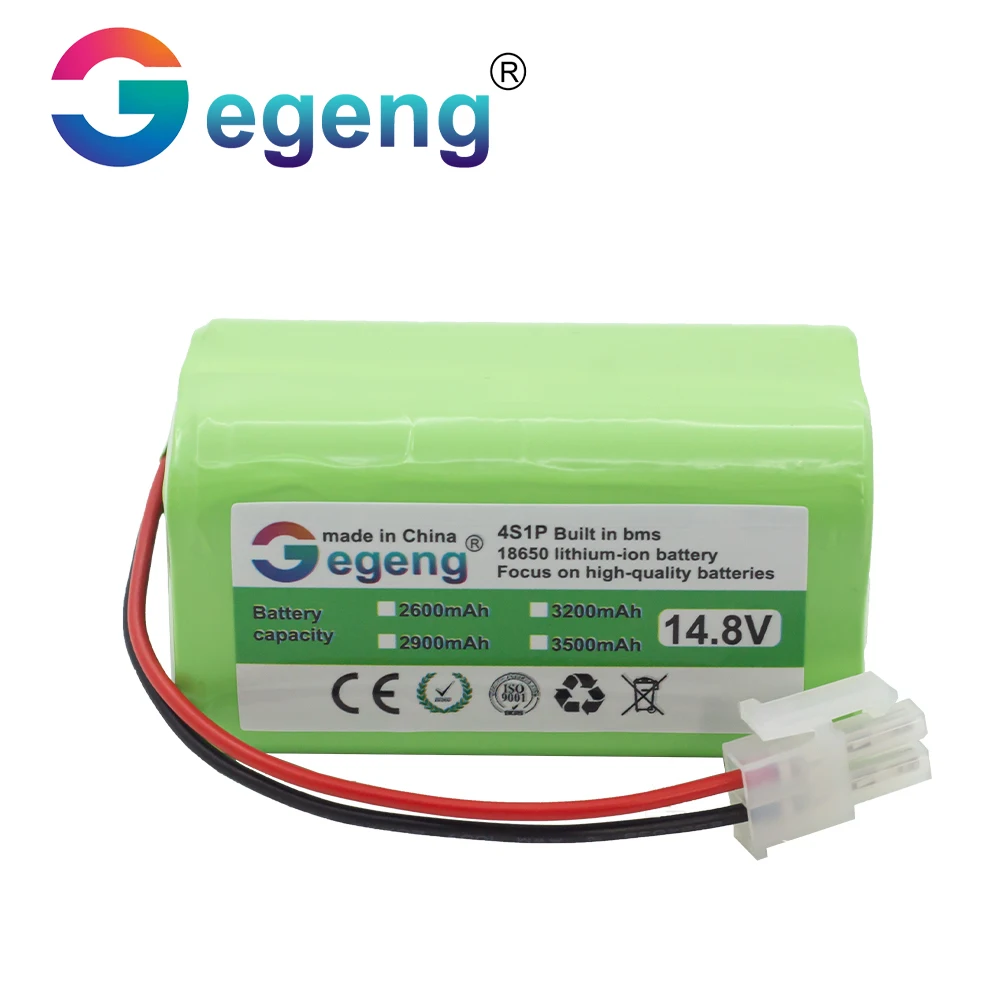 Gegeng 14,8 V 2600mah 4S1P 14,4 V литиевая батарея для A4s, A7, V7s Plus, V55 Pro, W400, A9s, фоторобот-пылесос