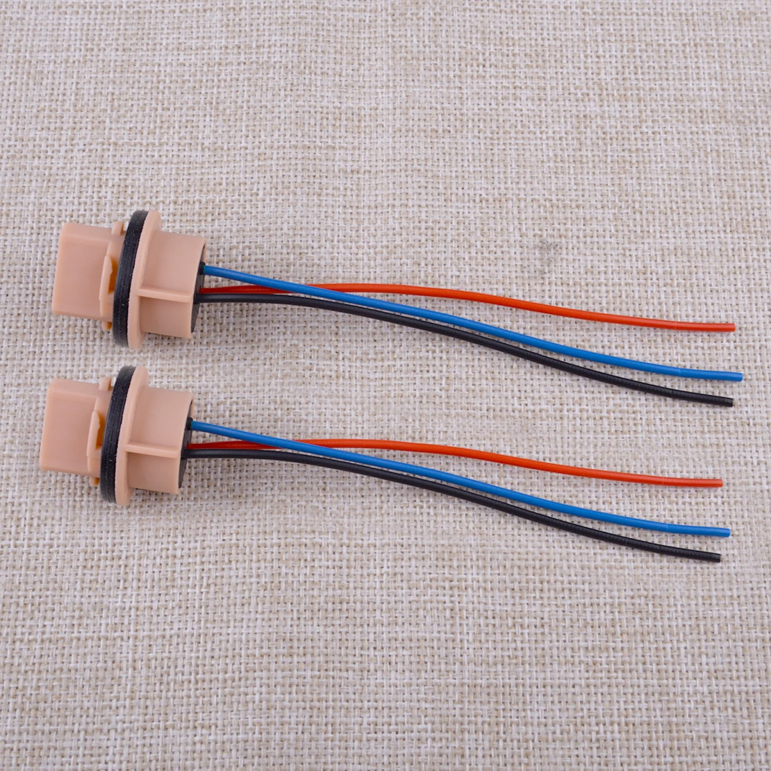 

7444NA 990 991 992 W21-5W 2 шт. передний указатель поворота, цоколь лампы, косичка, жгут проводов 7443R, подходит для Nissan 12 В 21 Вт