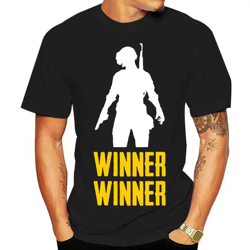 Игрок Unknown Battleground Winner белая футболка для взрослых Pubg с изображением цыпленка