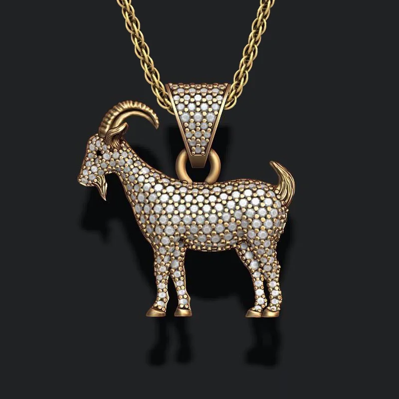 Exquisite Fashion Ladies Necklace Creative Goat Accessories Jewelry for Women Korean Wholesale Choker | Украшения и аксессуары