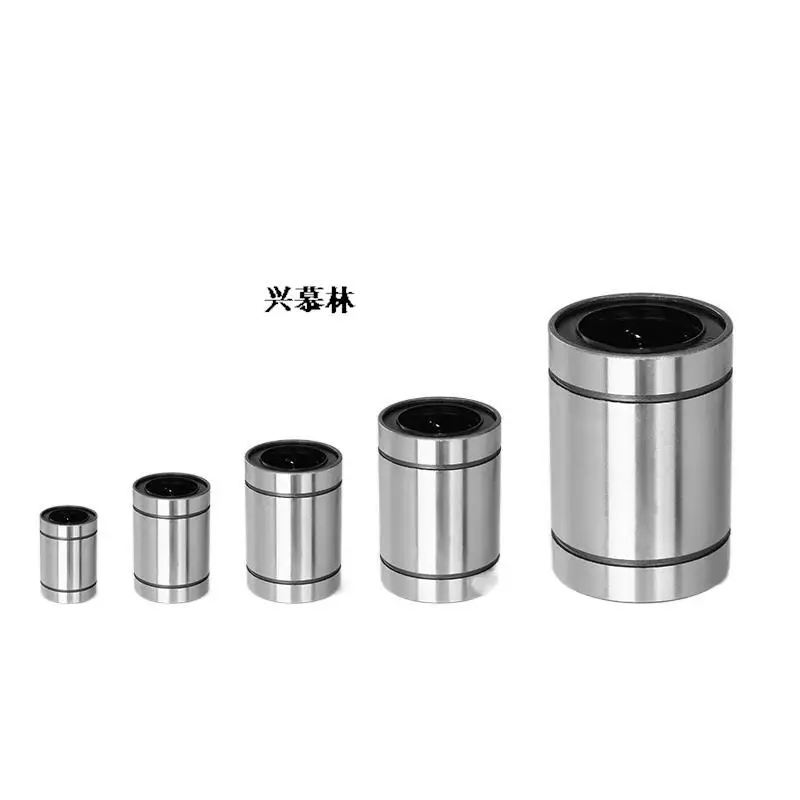 

10pcs/lot LM3UU LM4UU LM5UU LM6UU LM8UU LM10UU LM12UU LM16UU LM20UU Linear Bushing for Rods Liner Rail Linear Shaft parts