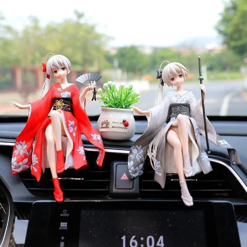 

Кимоно Yosuga No Sora Kawaii фигурка девушки из аниме экшн-кукла Фигурки ПВХ Коллекционная модель игрушки автомобиль орнамент подарок