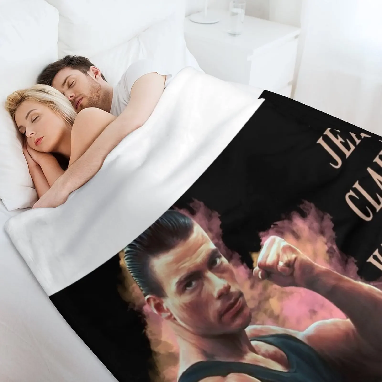 Jean Claude van damme Плед Мягкие кровати Плюшевые мягкие плед Одеяла