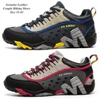 Походная обувь для влюбленных на открытом воздухе, мужские водонепроницаемые походные ботинки, горные ботинки из натуральной кожи, для лесного массива, охоты, тактическая обувь