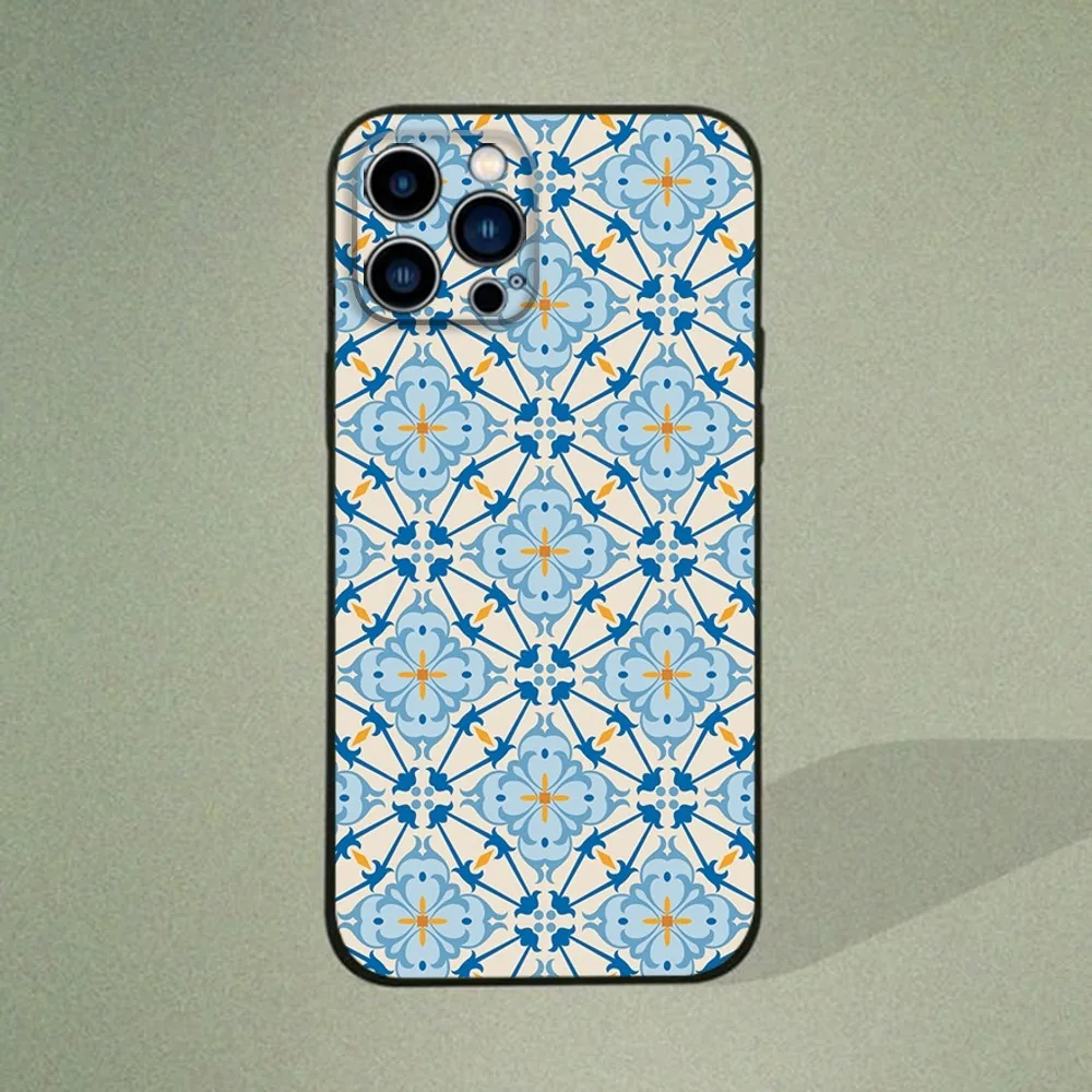 Чехол для телефона Bohemian Art IPhone 15 14 13 12 11 Pro Max Mini 8 7 Plus SE2 X XR XS MAX мягкие силиконовые