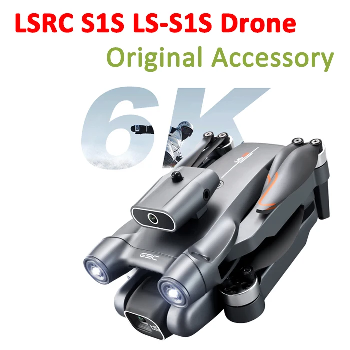 

LSRC S1S LS-S1S Drone Quadcopter Original Accessory Propeller Blade/ USB Charger Cable/ 3.7V 1800mAh Battery Spare Part