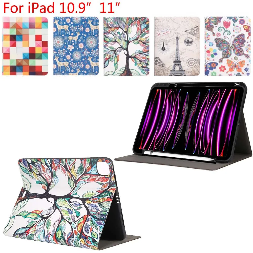 

Чехол для iPad Pro Air 4 5 10,9 11 2018 2020 2021 из искусственной кожи