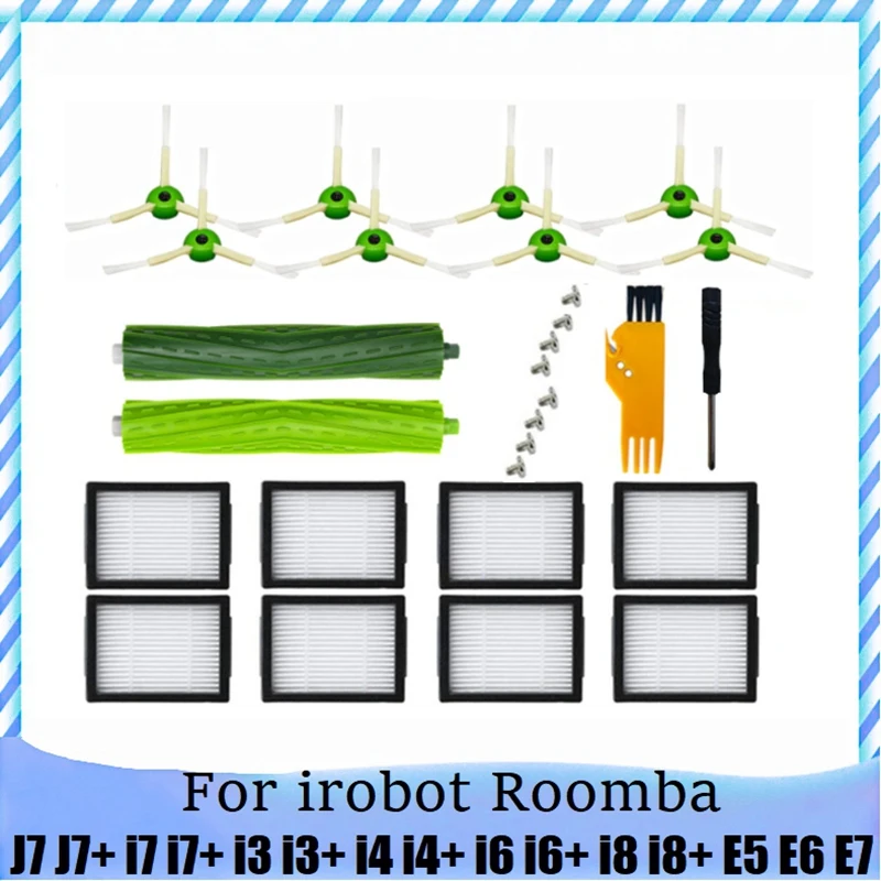 

Лидер продаж, аксессуары для Irobot Roomba J7 J7 + I7 I7 + I3 I3 + I4 I4 + I6 I6 + I8 I8 + E5 E6 E7, 28 шт.