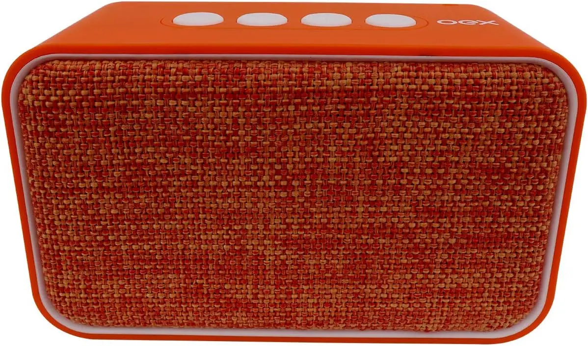 

NEW caixa de som Sk407 Weave Altos-Falantes Para Computador Laranja