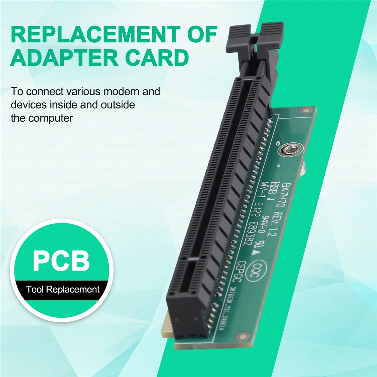 PCI-E 16X графическая карта-адаптер для Lenovo Tiny5 серии моделей P330 M920Q M720Q M920X 01AJ940 PCIE16