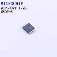 525250pcs mcp6002t ims mcp6002t isn mcp6004 ip mcp6004t esl mcp6004t isl microchip operational amplifier