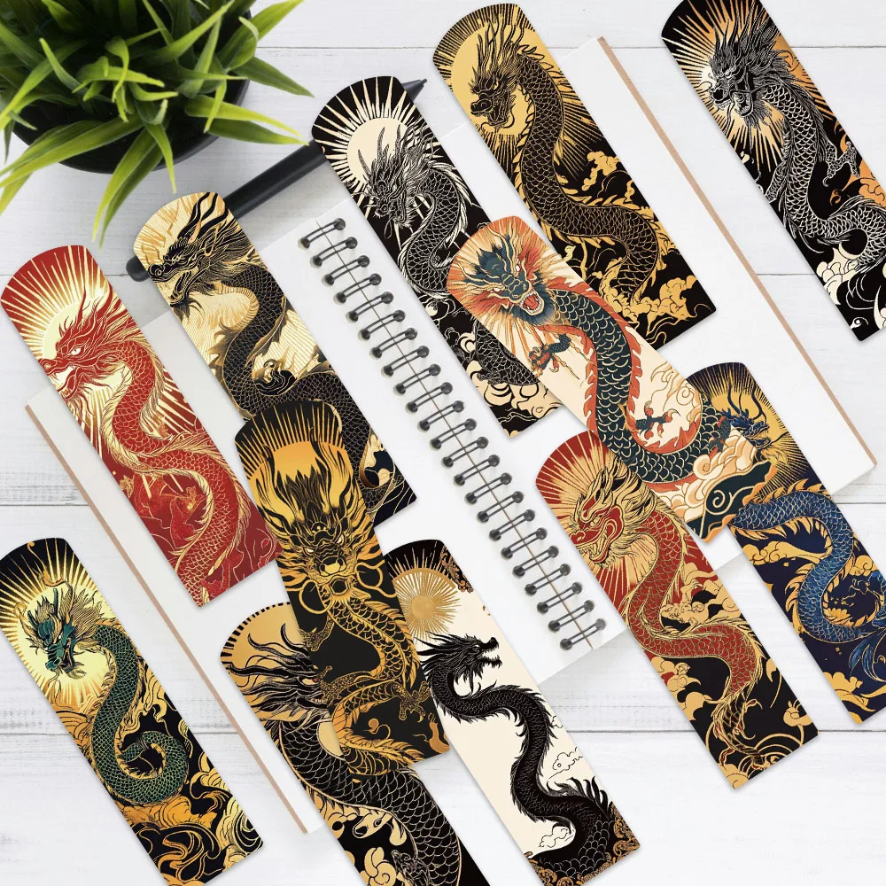 

Бумажные закладки с китайским драконом, 30 шт.