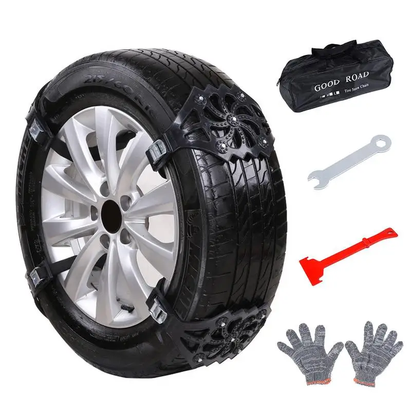 

Anti-Skid Snow Chains Car Winter Tire Wheels Chains Winter Anti-Skid Chains Non-slip Tire Chain Wheels Accessories For Ice Roads