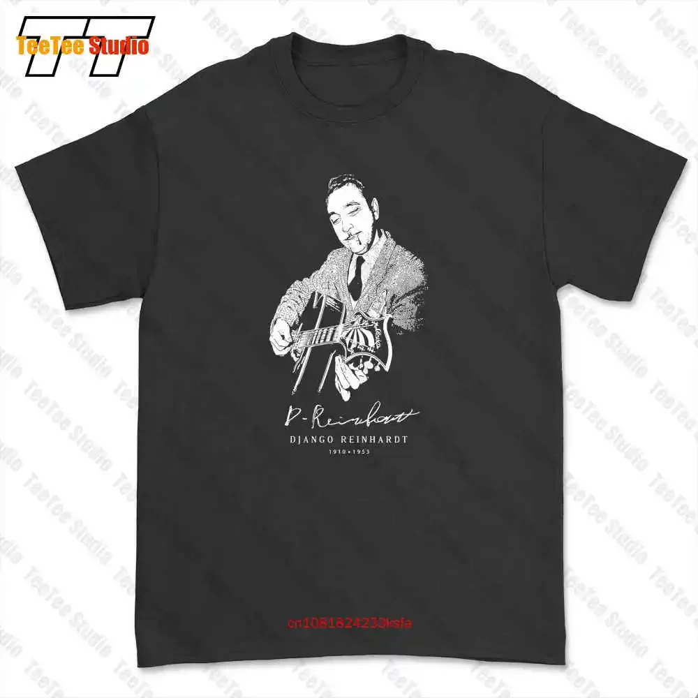 Django Reinhardt Jazz Musicians Logo T-shirt Tee BXR7