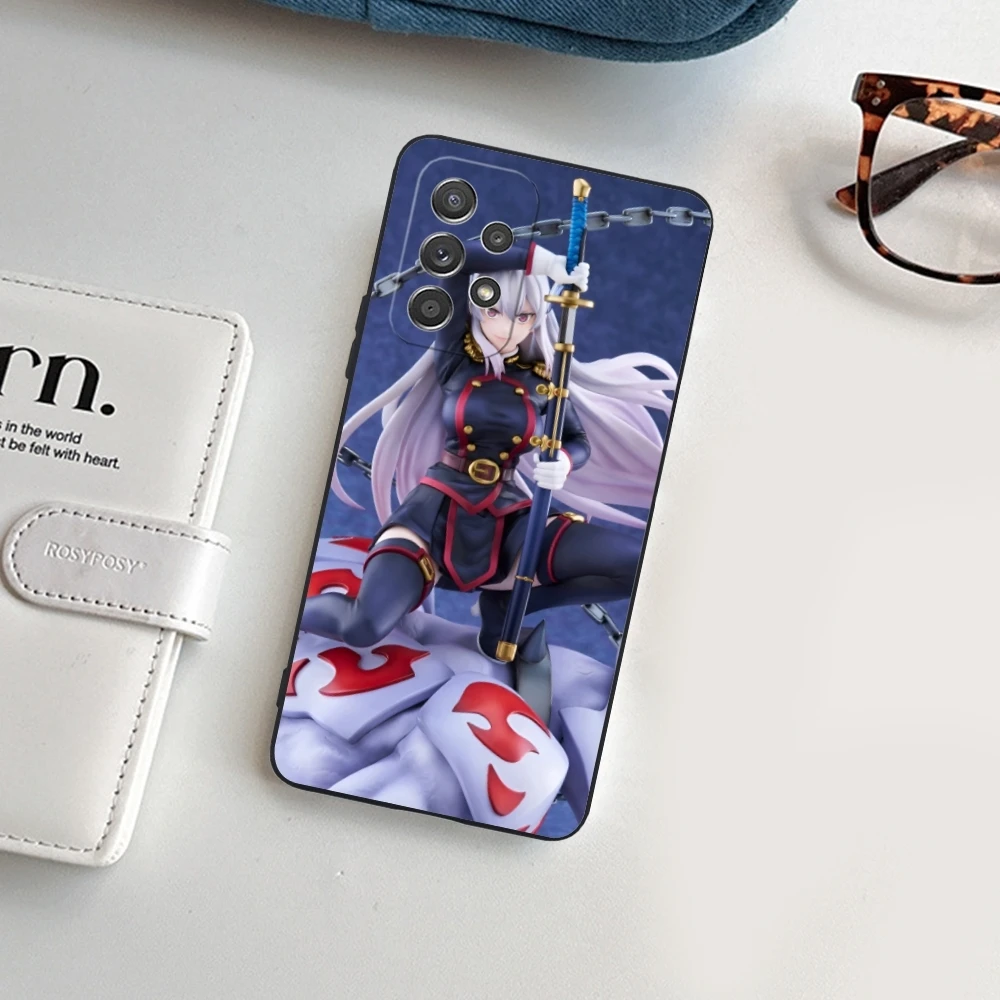 Чехол для телефона chaining Soldier Kyouka Uzen Samsung Galaxy A91 73 71 70 54 53 52 34 24 23 21 S 5G черный мягкий