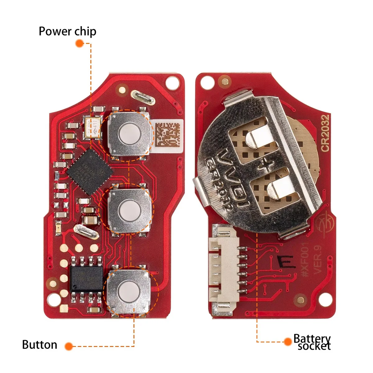 5 шт. Xhorse XKB520EN второго поколения заменен XKB501EN проводной дистанционный ключ для VW B5
