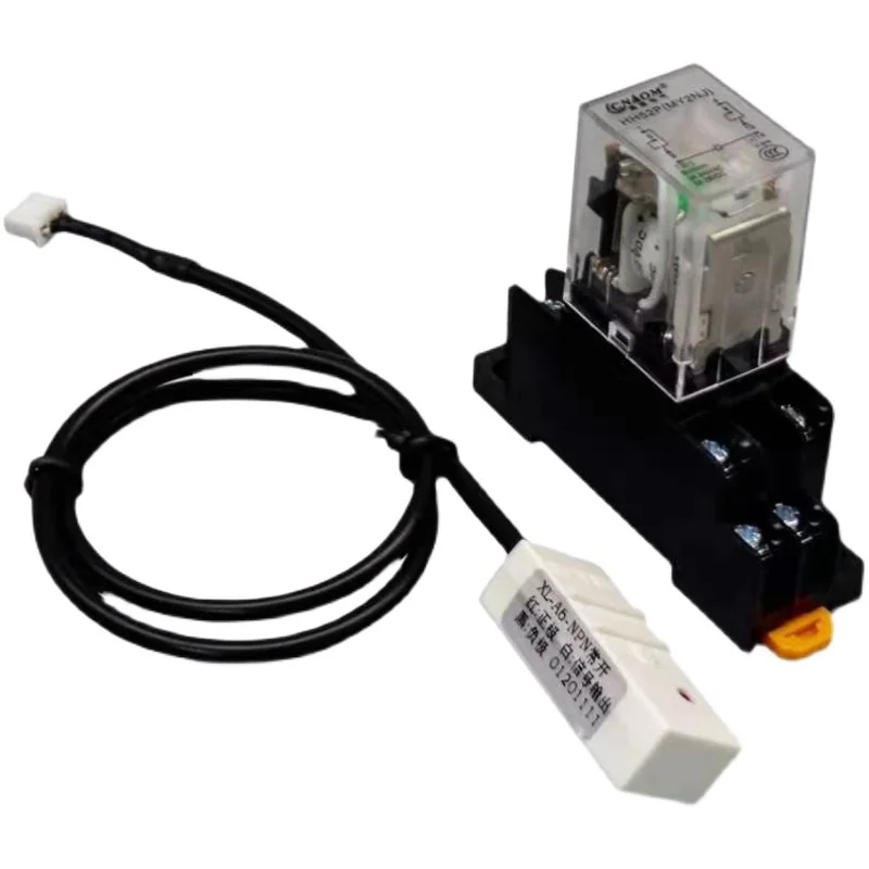 Intelligence Non-Contact Liquid Level Sensor  12V 24V Relay Output Capacitance Tank Water Level Detector Controller