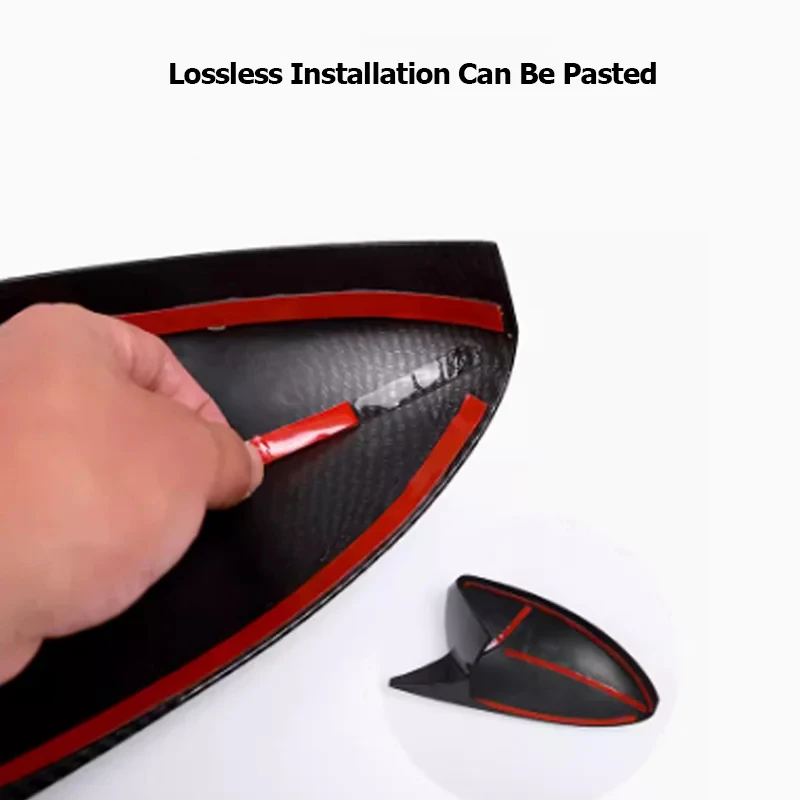 Внешние боковые аксессуары для Hyundai Avante i30 Sedan CN7 2021 2022 2023 2024 из углеродного волокна