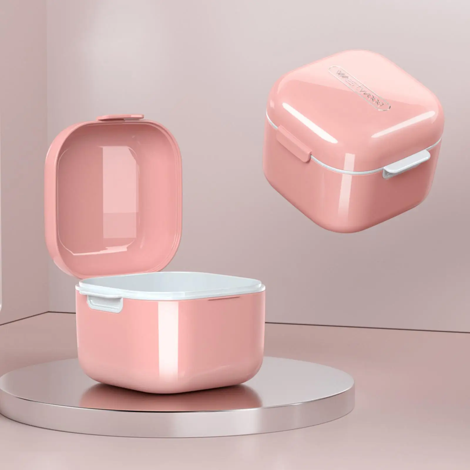 Чехол для зубных протезов с сетчатой корзиной полная подставка искусственных