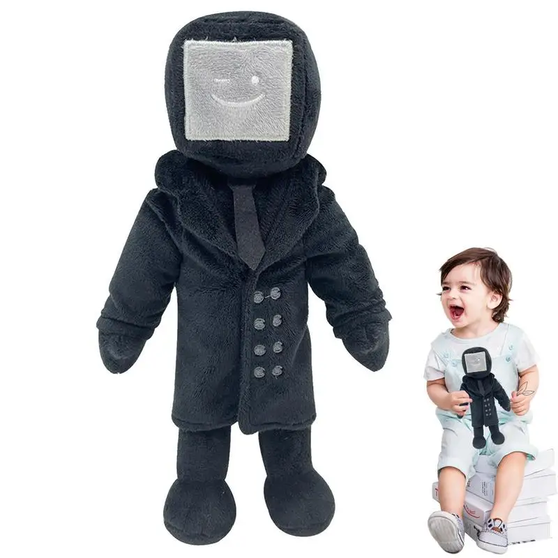 

TV Man Plush Toy Toys Plush Toy Doll Pillow Cartoon Funny Toy For Anime And Skibidi Game Lovers Kid Christmas Gift