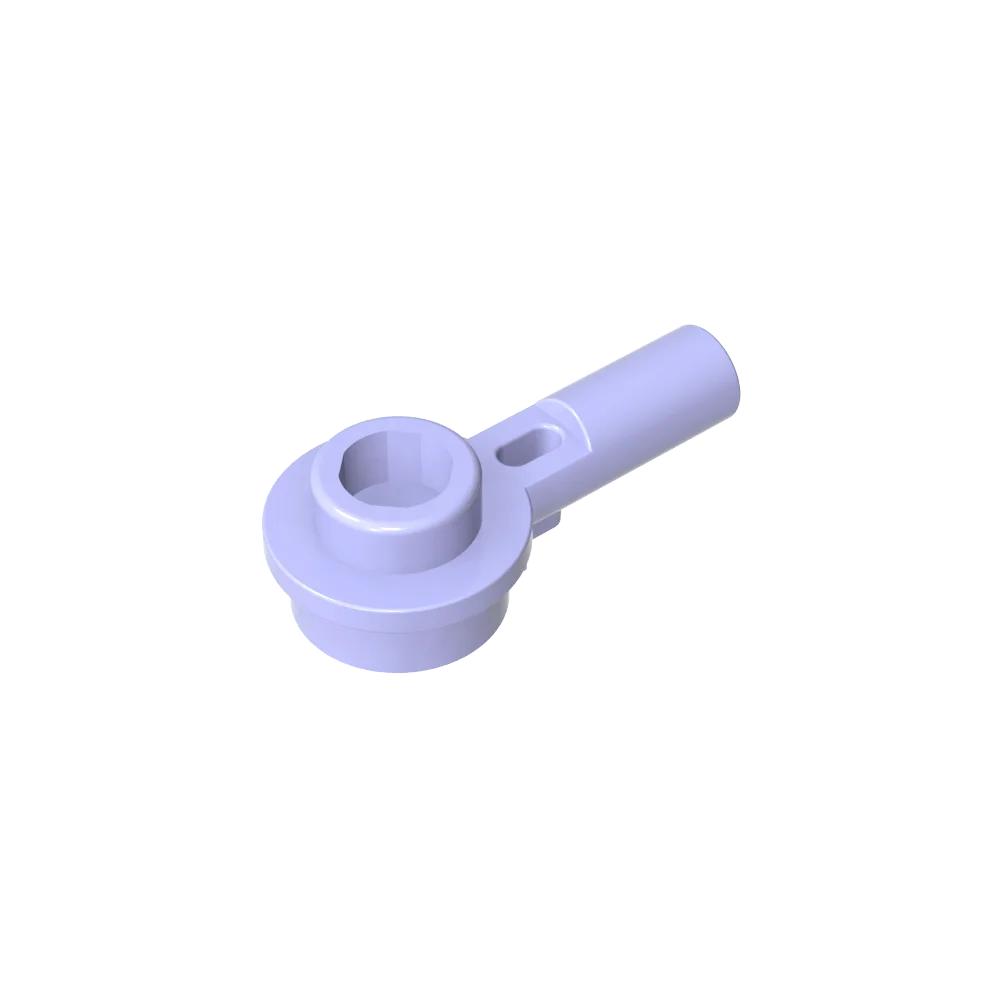 Фото Строительные блоки Gobricks GDS-1570 Бар 1 л с круглой пластиной 1 x 1 с полой шпилькой, совместимый с lego 32828, образовательные технические характеристики №2