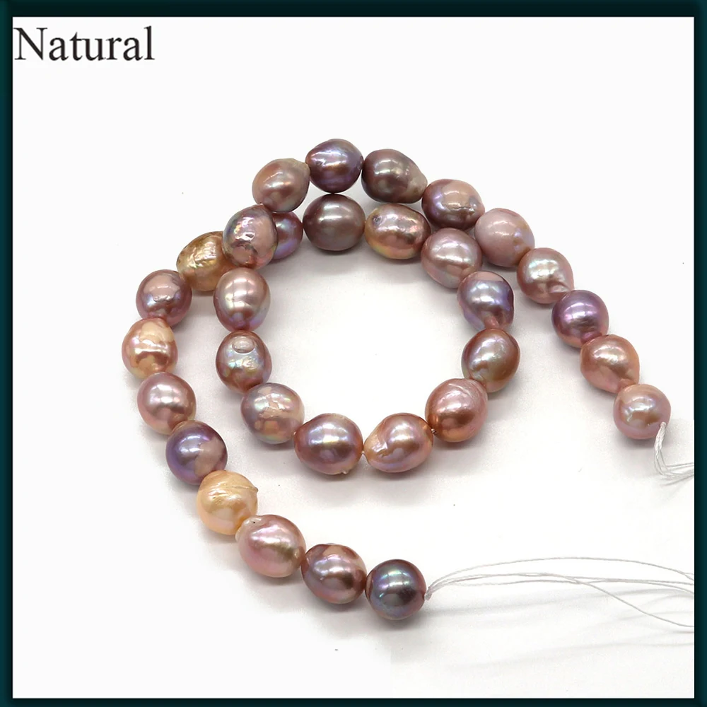 

Natural Freshwater Purple Edison Pearl Jewelry Exquisite Fashion Elegant Women DIY Pearl Necklace Pendant Jewelry 10-11mm