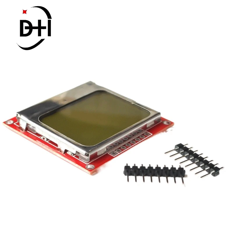 Высокое качество 84X48 84x8 4 ЖК-модуль красная подсветка адаптер PCB для Nokia 5110