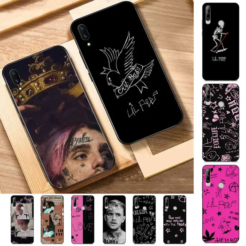 

Lil Peep Hellboy Love Phone Case for Huawei Y 6 9 7 5 8s prime 2019 2018 enjoy 7 plus
