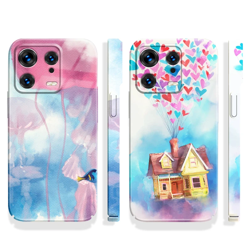 

Disney Pink Castle For Xiaomi Mi 13 12 12S 12T 11 11i 10T 10 9 Ultra Pro Lite 5G Feilin Film Phone Case Hard Cover