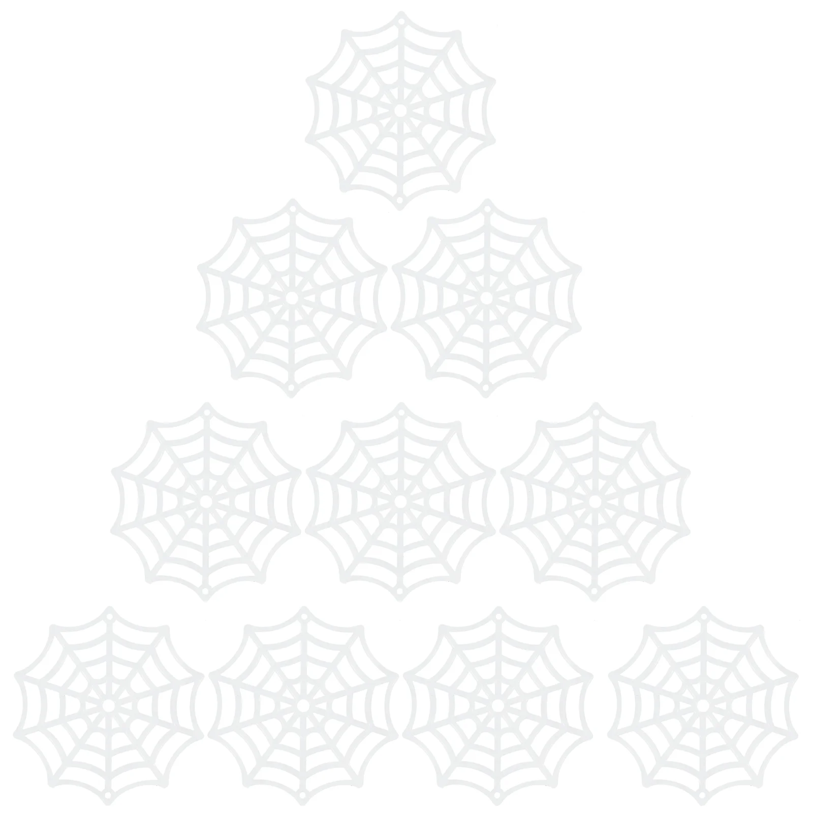 50 шт. сувениры для Хэллоуина пластиковые аксессуары в виде паутины украшения дом