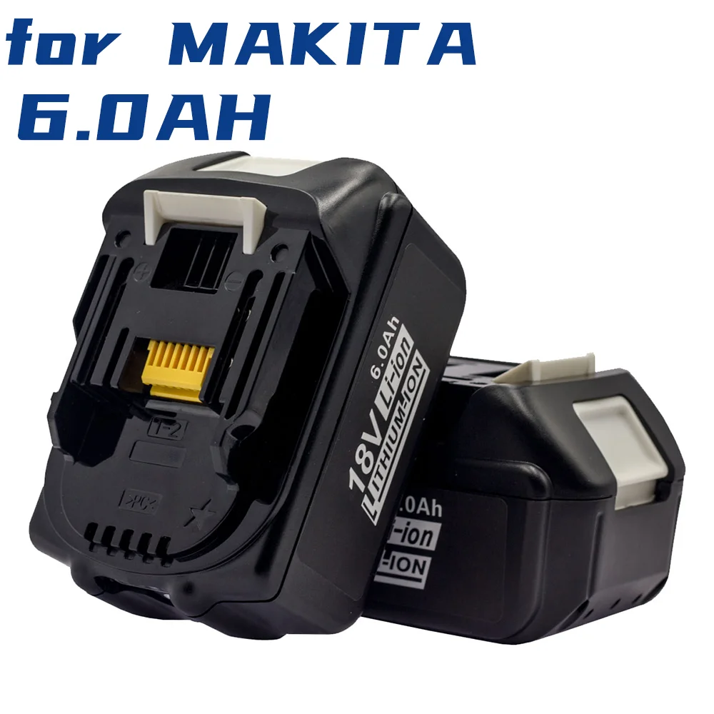 Литий-ионный аккумулятор для Makita18V BL1840 BL1850 BL1860 большая емкость 6 0 Ач