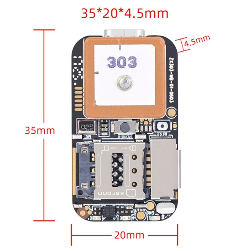 5X супер мини-GPS-трекер GSM AGPS Wifi LBS локатор Бесплатное отслеживание через