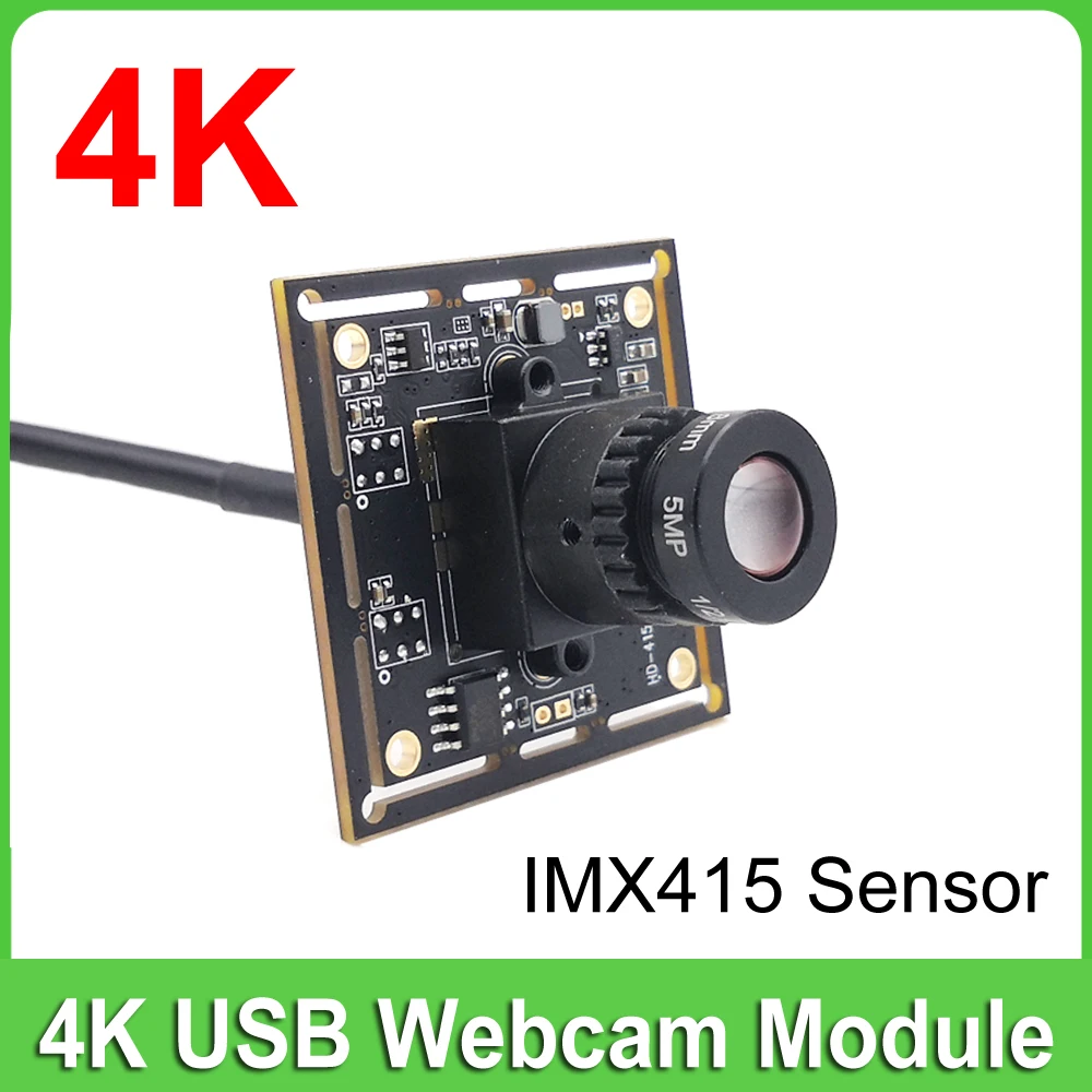 Фото NEOCoolcam 30fps HD 4K USB модуль камеры 8 мегапикселей 3840x2160 IMX415 CCD Датчик MJPEG YUY2 PCB USB2.0 веб-камера плата №1
