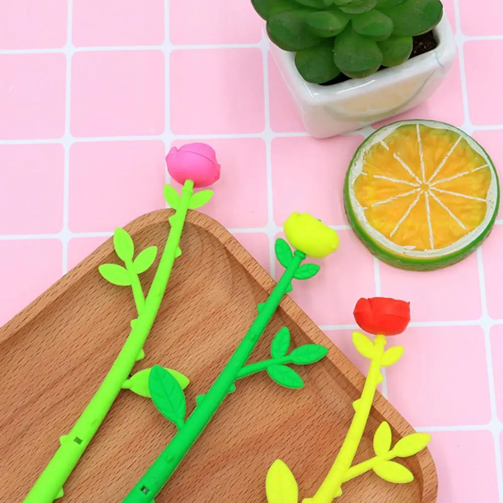 

12 шт., Мягкая силиконовая Шариковая ручка для офиса