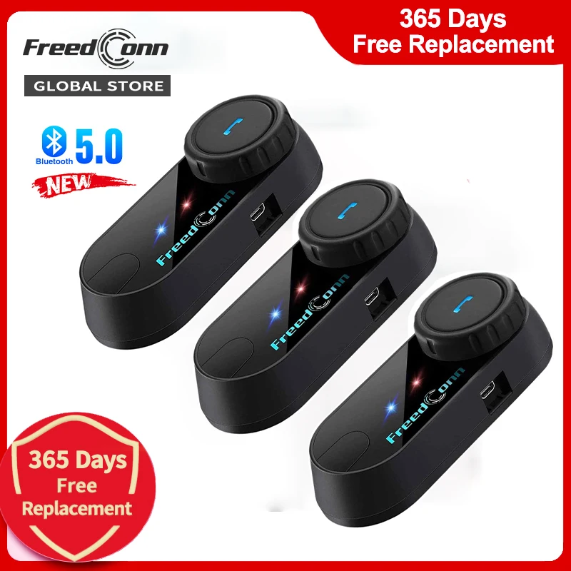 

Гарнитура для мотоциклетного шлема Freedconn Cmmunicator, Bluetooth 5,0