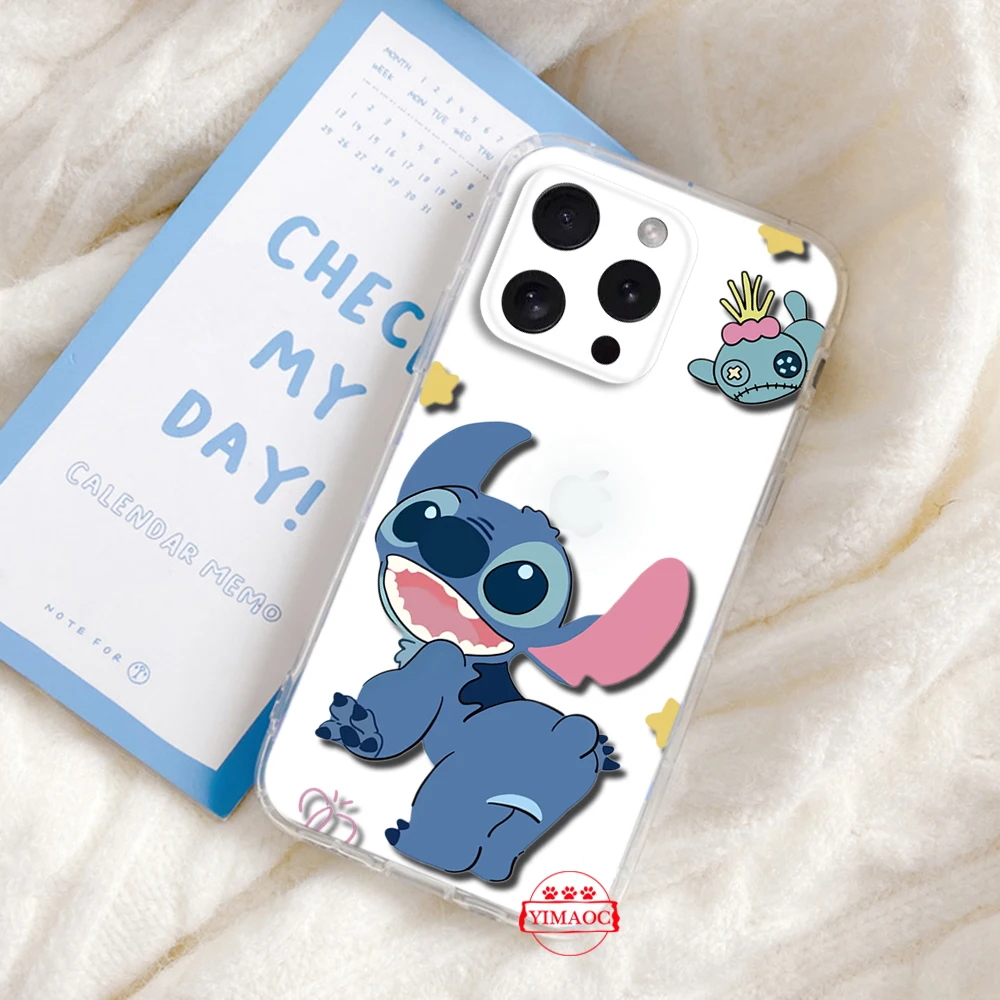 Милый мягкий чехол Disney's Lilo Stitch для Samsung A7 A70 A71 A72 A8 A9 J2 J4 J5 J6 J7 J9 M30S M31 M51 M23 A04 A14 A23 A34