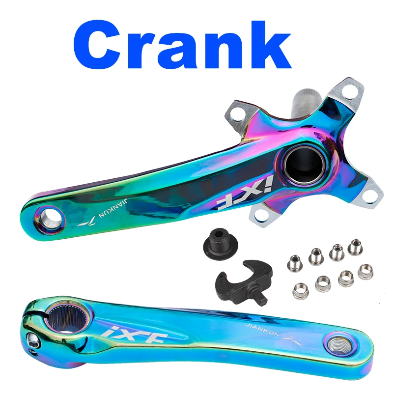JIANKUN IXF MTB кривошипная система 170 мм 104BCD 32/34/36/38/40/42T велосипедная Звездочка Hollowtech |
