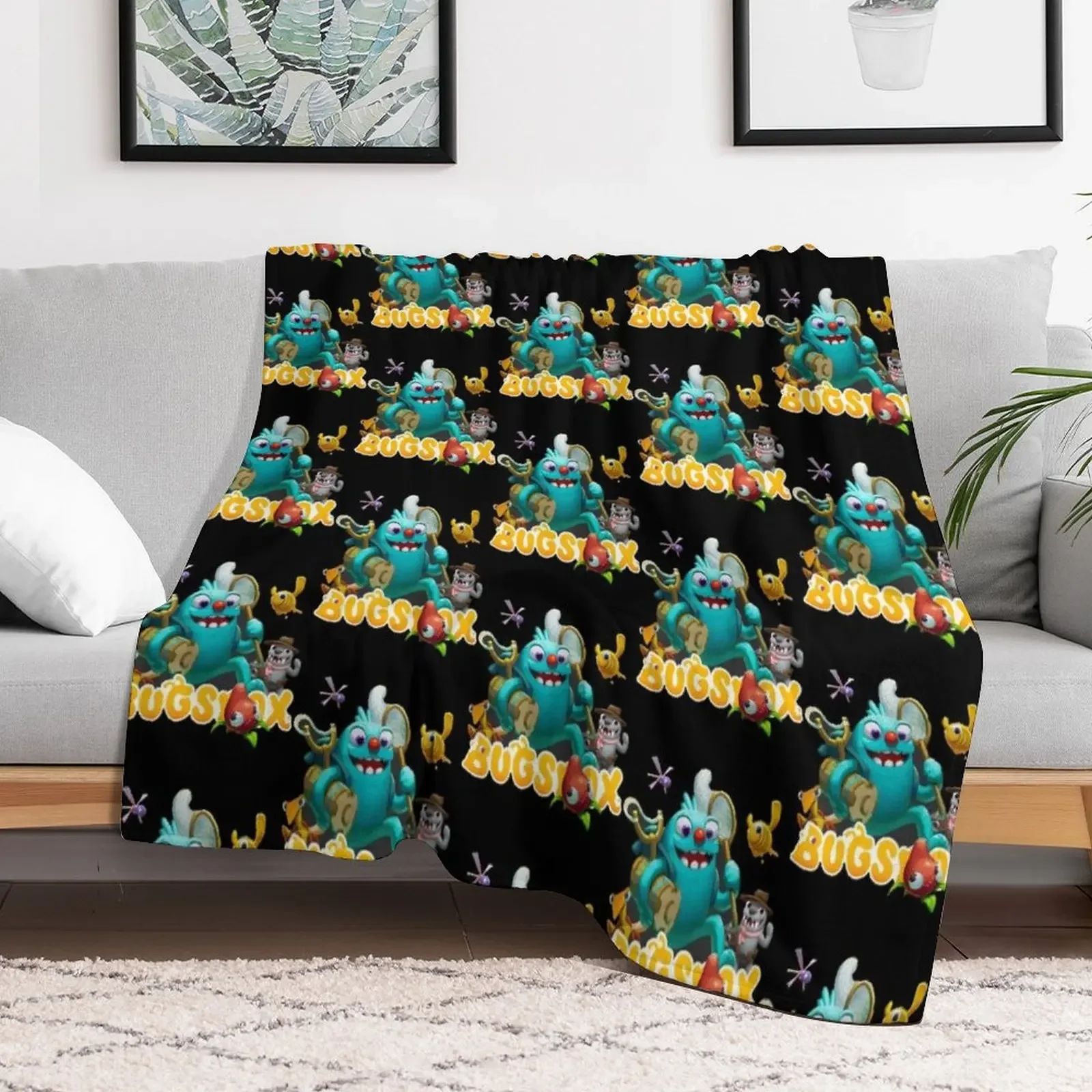 Одеяло Bugsnax Одеяла с мягким ворсом