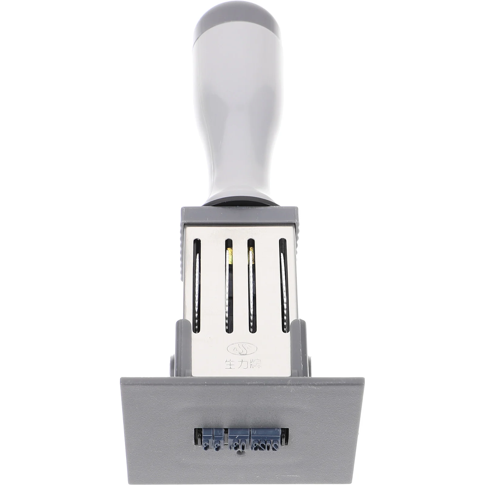 Штамп с днем и номером Дата Материал Офис Многоцелевой Серебристый Металл Время