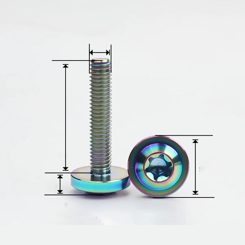 

Титановые болты Torx для велосипеда M4 M5 M6