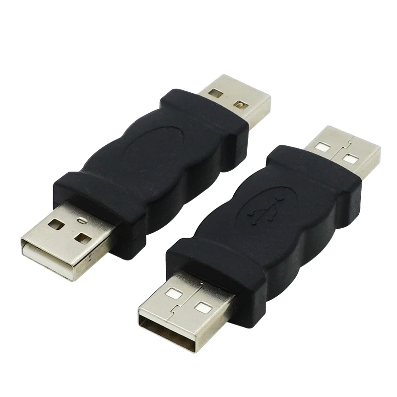 

USB Connector Male to Male Extender Cable Mini Changer Converter For PC Laptop