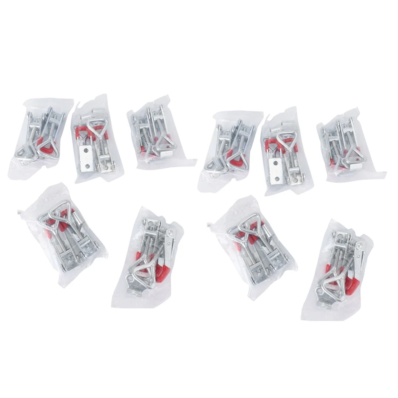 

20 Pack Adjustable Toggle Latch Clamp 150Kg Holding Capacity, 4001 Heavy Duty Quick Release Pull Latch Toggle Clamp