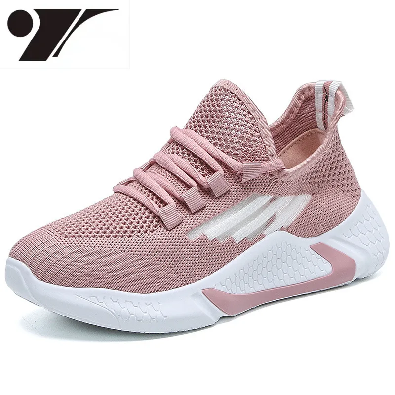 

Женские сетчатые кроссовки, дышащая обувь, простые модные повседневные, на осень